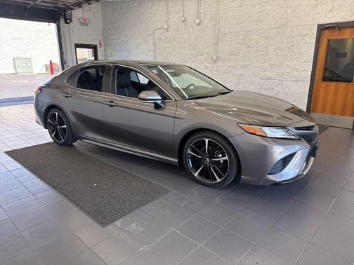 Predawn Gray Mica 2019 Toyota Camry XSE
