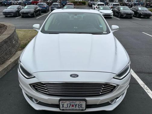 Oxford White 2017 Ford Fusion Titanium