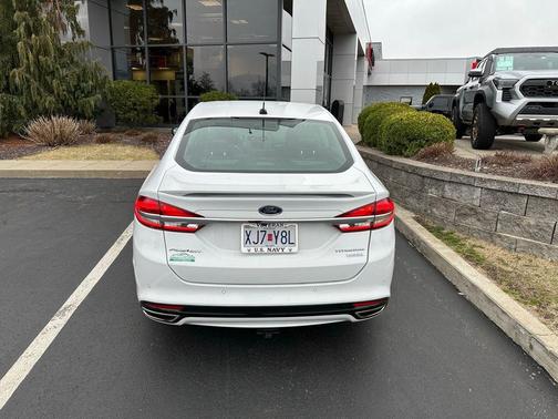 Oxford White 2017 Ford Fusion Titanium