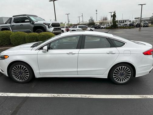 Oxford White 2017 Ford Fusion Titanium