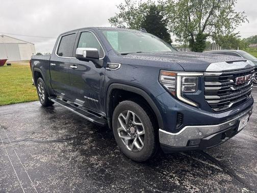 Pacific Blue Metallic 2023 GMC Sierra 1500 SLT
