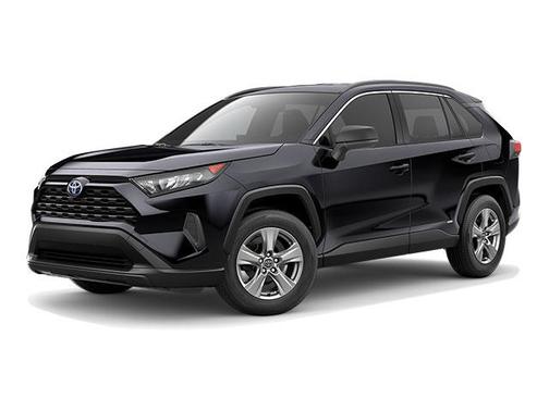 Midnight Black Metallic 2024 Toyota RAV4 Hybrid LE