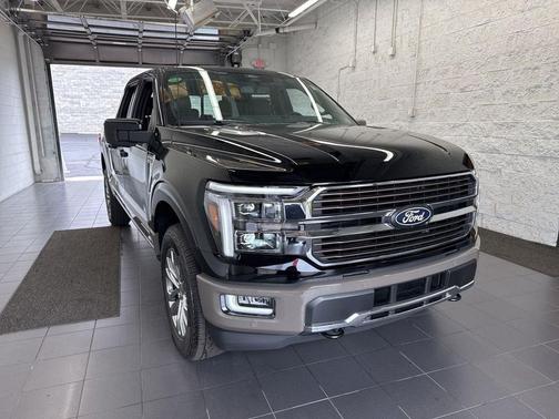 Agate Black Metallic 2025 Ford F-150 King Ranch