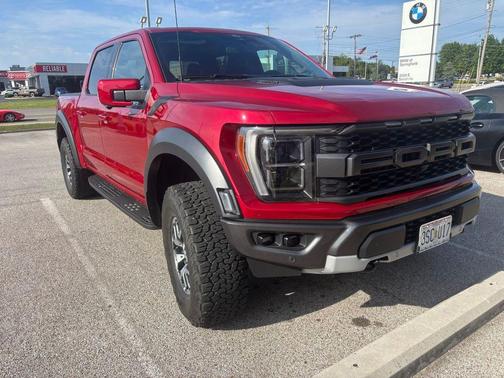 Rapid Red Metallic Tinted Clearcoat 2022 Ford F-150 Raptor