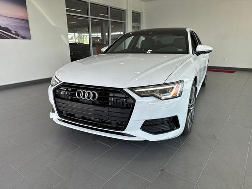 Glacier White Metallic 2023 Audi A6 45 Premium Plus