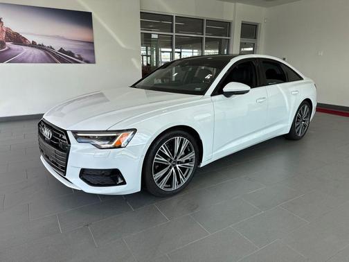 Glacier White Metallic 2023 Audi A6 45 Premium Plus