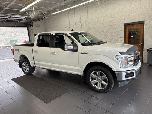 Star White Metallic Tri-Coat 2020 Ford F-150 Lariat
