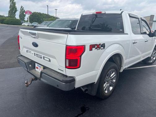 Star White Metallic Tri-Coat 2020 Ford F-150 Lariat