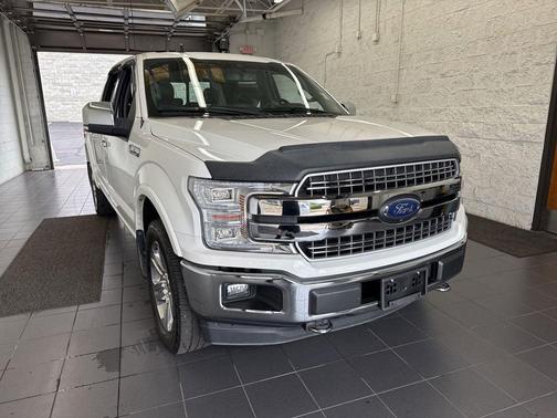 Star White Metallic Tri-Coat 2020 Ford F-150 Lariat