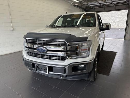 Star White Metallic Tri-Coat 2020 Ford F-150 Lariat