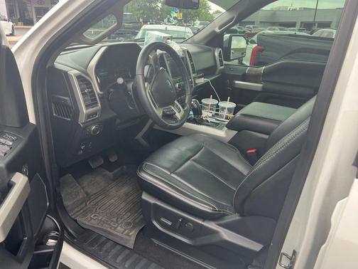 Star White Metallic Tri-Coat 2020 Ford F-150 Lariat