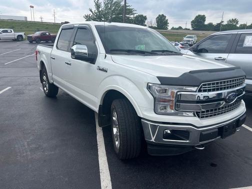 Star White Metallic Tri-Coat 2020 Ford F-150 Lariat