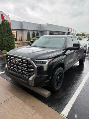 Midnight Black Metallic 2023 Toyota Tundra Platinum