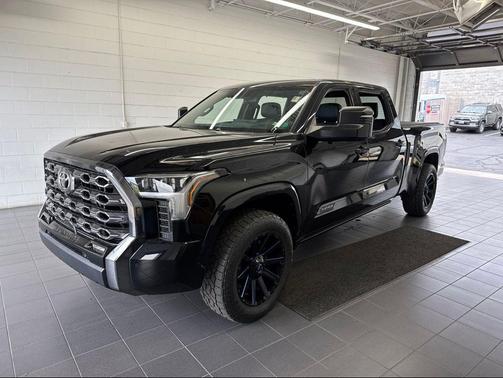 Midnight Black Metallic 2023 Toyota Tundra Platinum