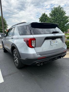 Iconic Silver Metallic 2020 Ford Explorer ST