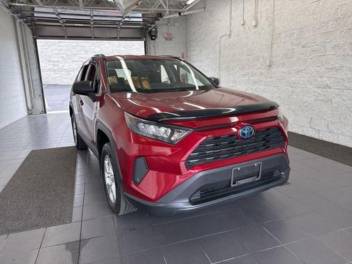 Pearl 2019 Toyota RAV4 Hybrid LE