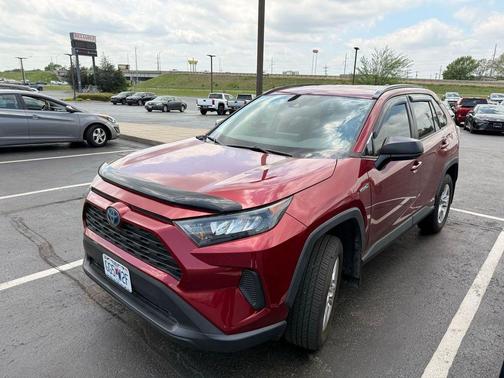 Pearl 2019 Toyota RAV4 Hybrid LE