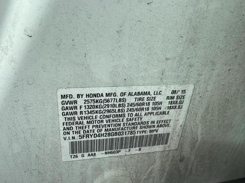 2016 Acura MDX 3.5L