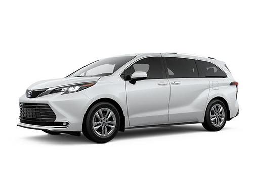 Wind Chill Pearl 2025 Toyota Sienna Limited