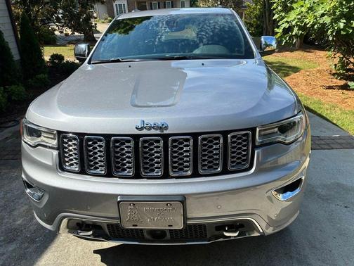 Billet Silver Metallic Clearcoat 2021 Jeep Grand Cherokee Overland