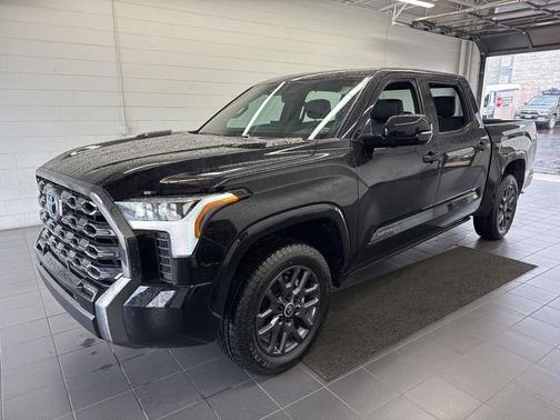 Midnight Black Metallic 2024 Toyota Tundra Hybrid Platinum