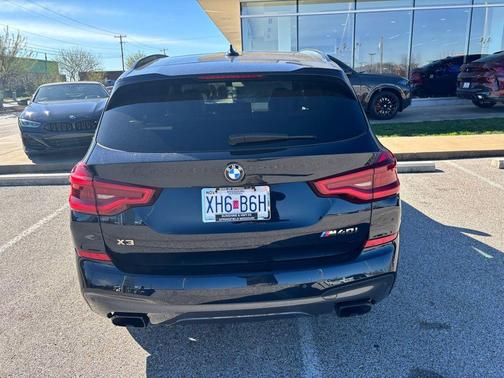 Carbon Black Metallic 2019 BMW X3 M40i