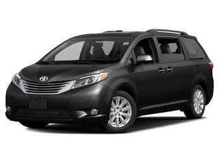 Midnight Black Metallic 2017 Toyota Sienna XLE Premium