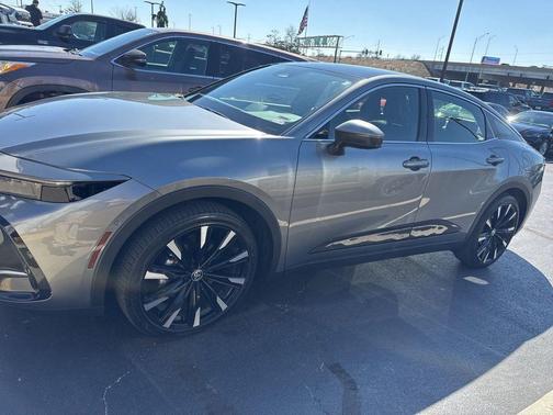 Heavy Metal/Black 2024 Toyota Crown Platinum