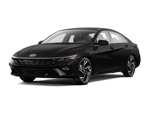 Abyss Black 2025 Hyundai ELANTRA HEV SEL Sport