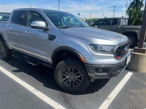 Iconic Silver Metallic 2021 Ford Ranger LARIAT