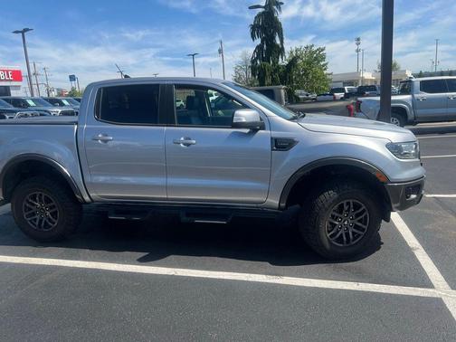 Iconic Silver Metallic 2021 Ford Ranger LARIAT