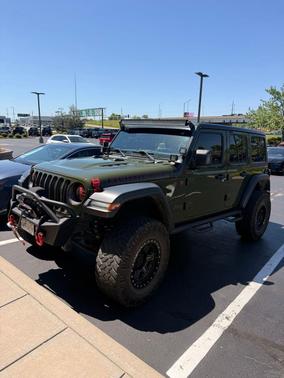 Sarge Green Clearcoat 2020 Jeep Wrangler Unlimited Rubicon