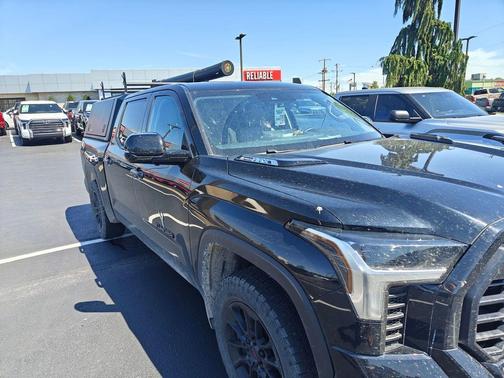 Midnight Black Metallic 2024 Toyota Tundra Hybrid Limited