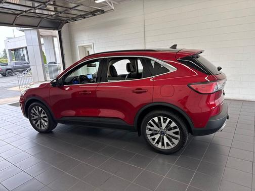 Rapid Red Metallic Tinted Clearcoat 2020 Ford Escape Titanium