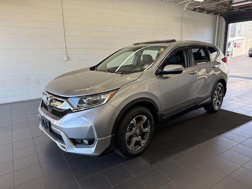 Lunar Silver Metallic 2018 Honda CR-V EX-L