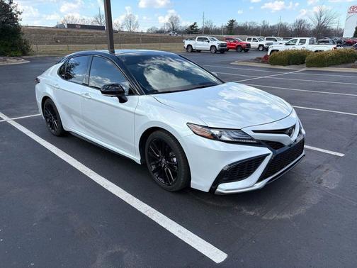 Midnight Black Metallic 2024 Toyota Camry XSE
