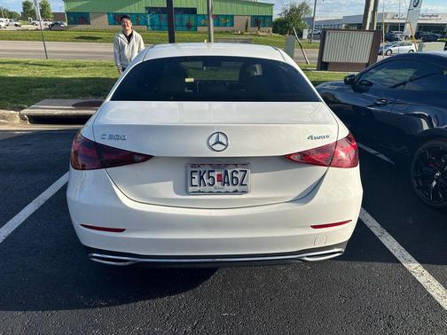 White 2023 Mercedes-Benz C-Class C 300 4MATIC