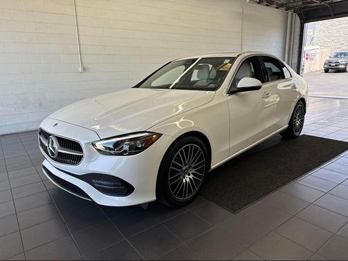 White 2023 Mercedes-Benz C-Class C 300 4MATIC