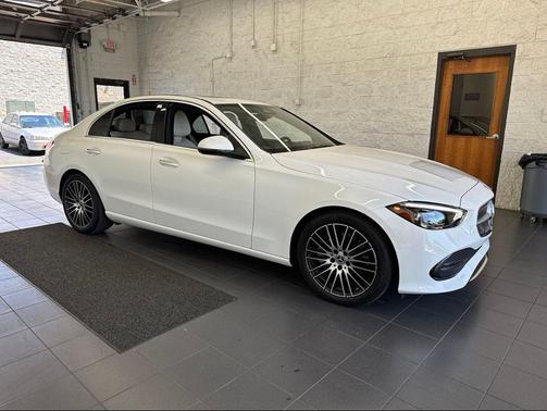 White 2023 Mercedes-Benz C-Class C 300 4MATIC