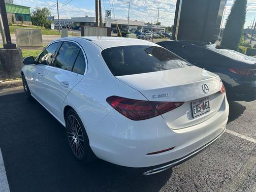 White 2023 Mercedes-Benz C-Class C 300 4MATIC