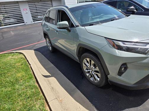 Gray 2022 Toyota RAV4 XLE Premium