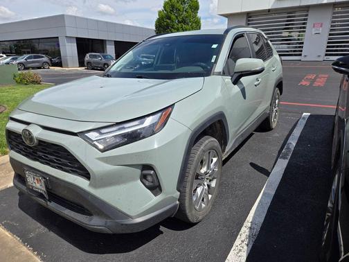 Gray 2022 Toyota RAV4 XLE Premium