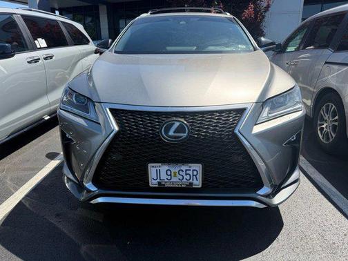 Atomic Silver 2018 Lexus RX 350 F Sport