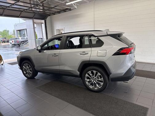 Silver Sky Metallic 2025 Toyota RAV4 XLE Premium