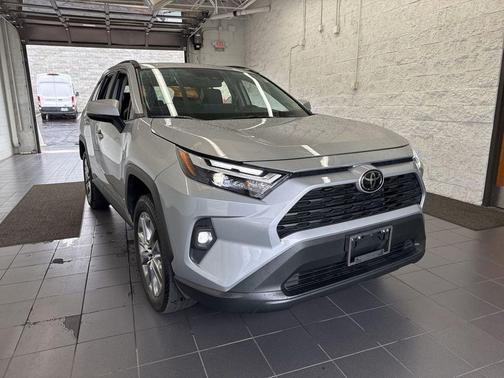 Silver Sky Metallic 2025 Toyota RAV4 XLE Premium