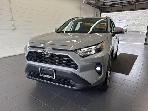 Silver Sky Metallic 2025 Toyota RAV4 XLE Premium