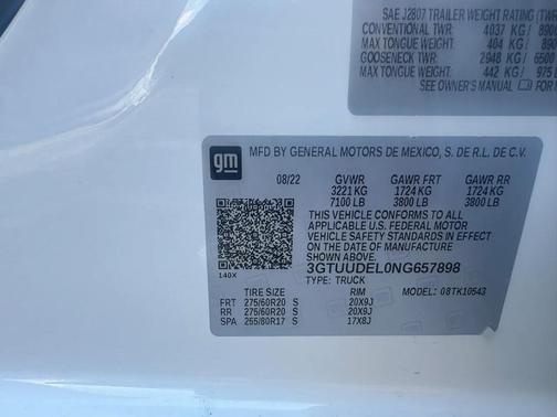 2022 GMC Sierra 1500 SLT