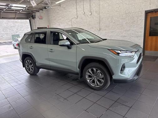 Lunar Rock 2022 Toyota RAV4 Hybrid XLE Premium