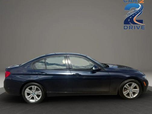 Blue 2016 BMW 328 328i Sedan 4D