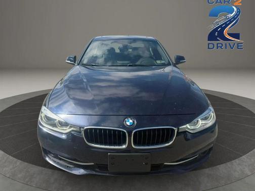 Blue 2016 BMW 328 328i Sedan 4D
